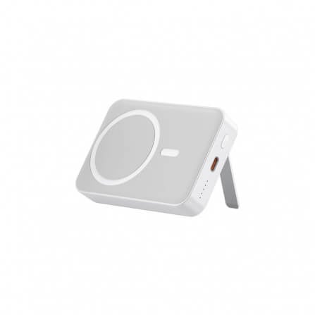 แบตเตอรี่สำรอง UVOLT EP-I101WH 10,000MAH  POWER BANK MAGNET WIRELESS 15W สีขาว_0
